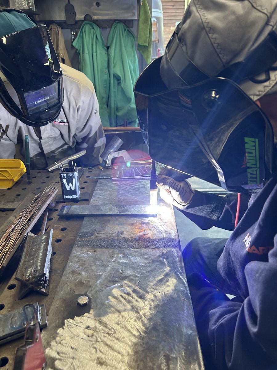 Welding session at Spark Forge Labs